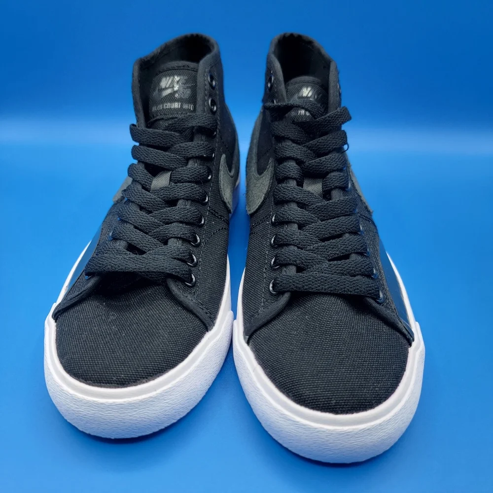 Nike Blazer Court Mid Premium SB Black Anthracite Men's Size 5.5 Women's 7.5 New